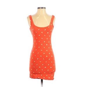 Volcom Orange Mini Dress